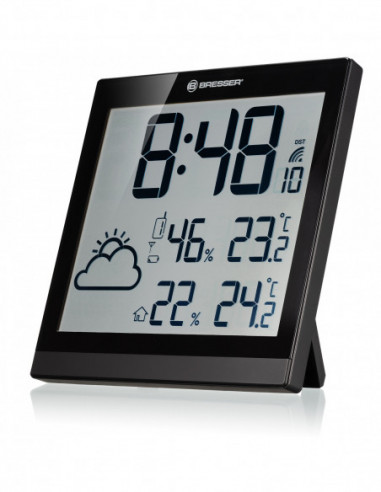 BRESSER ClimaTemp JC LCD Weather-Clock