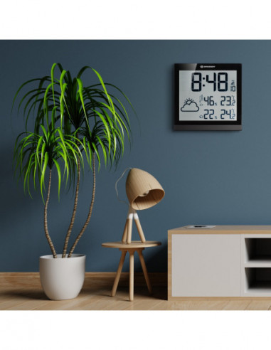BRESSER ClimaTemp JC LCD Weather-Clock