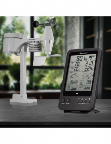 BRESSER Weather Station 5-in-1, black