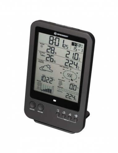 BRESSER Weather Station 5-in-1, black