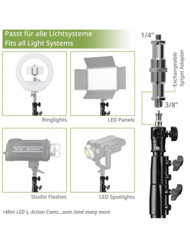 BRESSER BR-TP280 Lightstand 280cm