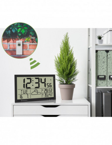 BRESSER MyTime Jumbo LCD Weather Wall...