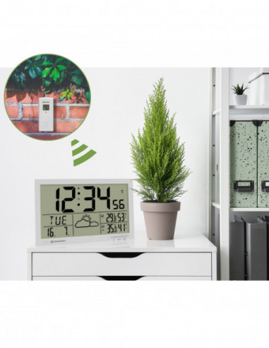 BRESSER MyTime Jumbo LCD Weather Wall...
