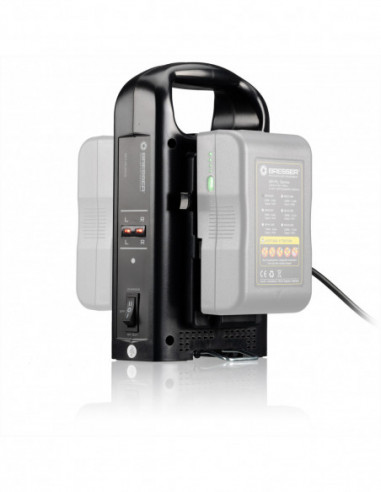 BRESSER BR-RL2KS Charger for 2 V-Lock...