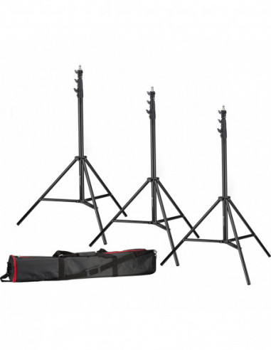 BRESSER 3x BR-TP280 PRO-1 Tripod (280...