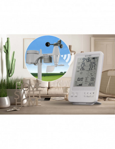 BRESSER Weather Station 5-in-1 white