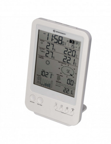 BRESSER Weather Station 5-in-1 white