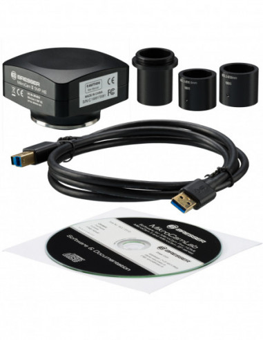 BRESSER MikroCamII 5MP HIS Microscope...