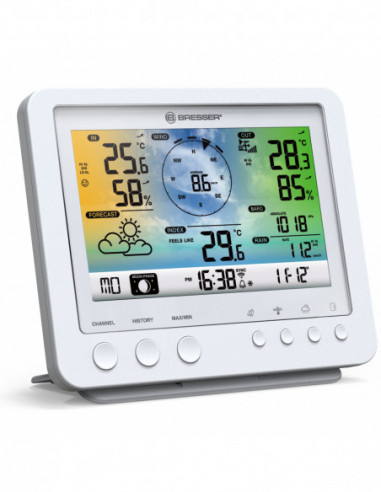 BRESSER Wi-Fi Colour Weather Station...
