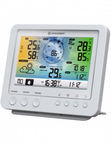 BRESSER Wi-Fi Colour Weather Station...
