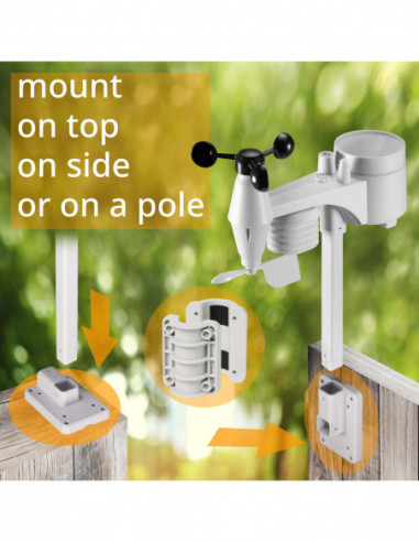 BRESSER Wi-Fi ClearView Weather...