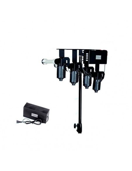 Motorstyret Baggrundssystem til 4 Ruller 0