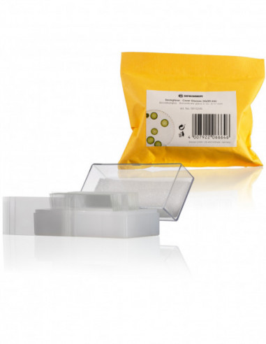 Cover glasses, 100 pcs. 24x50mm Boro 3.3