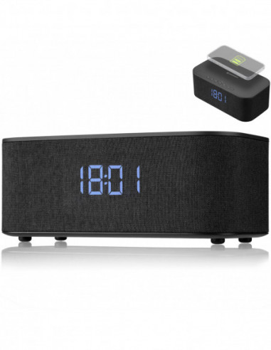 BRESSER Bluetooth Speaker with Alarm...