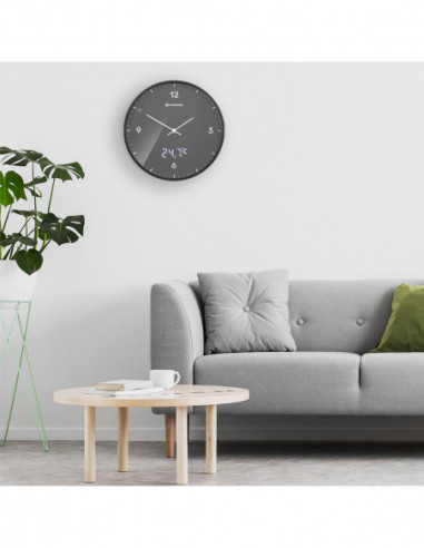 BRESSER MyTime LEDsec wall clock 24...