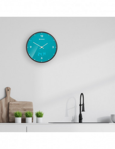 BRESSER MyTime LEDsec wall clock 24...