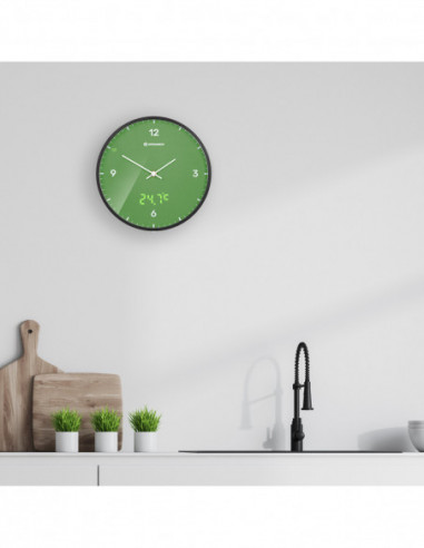 BRESSER MyTime LEDsec wall clock 24...