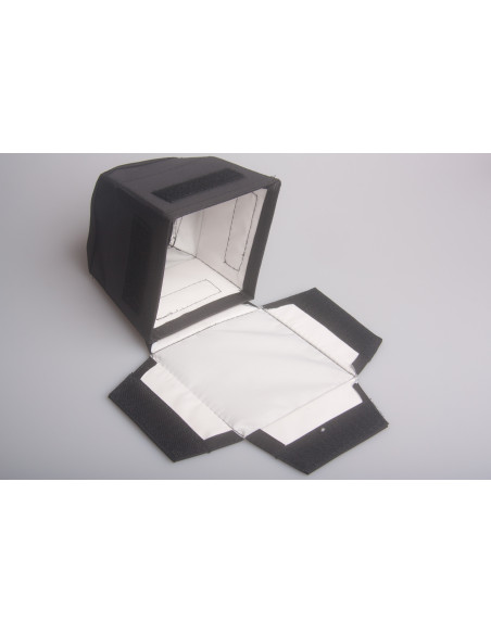 Strobist softbox 10x10cm - Foldbar 2