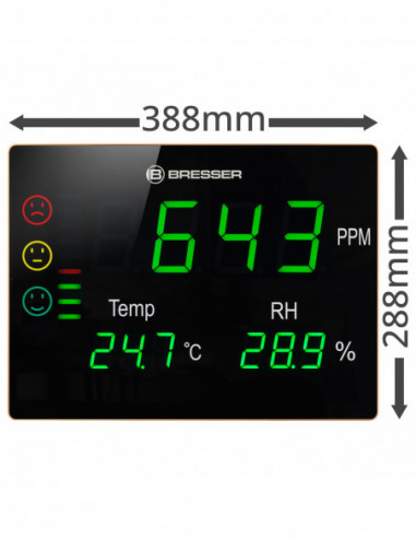 BRESSER CO2 measuring device Smile...