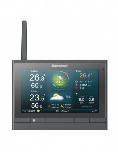 BRESSER MeteoChamp 7-in-1 HD Wi-Fi...