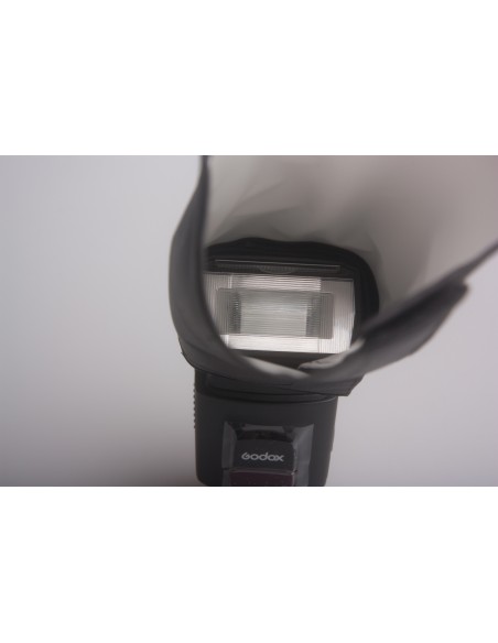 Strobist Snoot 31x26,8cm - Hvid 2