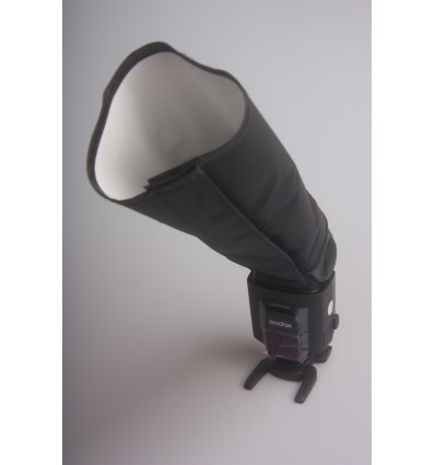 Strobist Snoot 31x26,8cm - Hvid 3