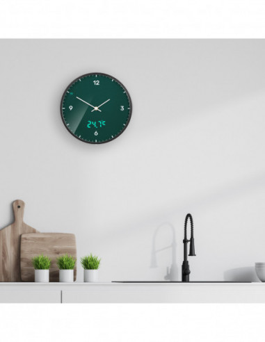 BRESSER MyTime LEDsec wall clock 24...
