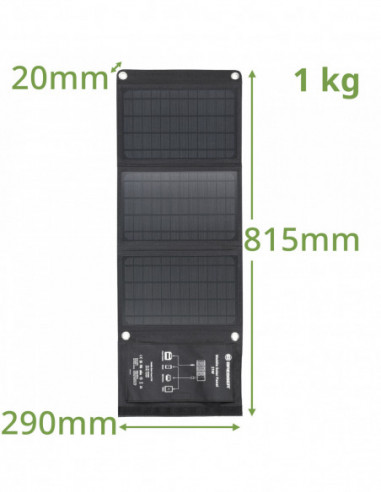 BRESSER Mobile Solar Charger 21 Watt...