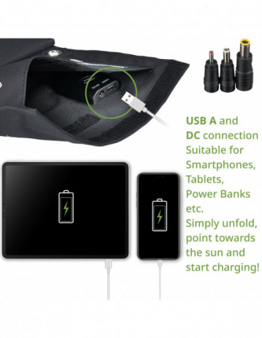 BRESSER Mobile Solar Charger 21 Watt...