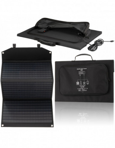 BRESSER Mobile Solar Charger 90 Watt...