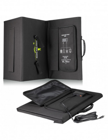 BRESSER Mobile Solar Charger 120 Watt...