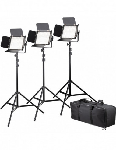 BRESSER Panellight BR-600MB Triple Kit