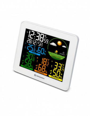 BRESSER Colour Weather Station with 3...