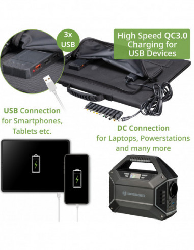 BRESSER Set Portable Power Supply...
