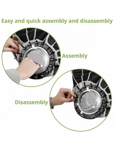 Bresser Quick Parabolic Deep Octa 60cm