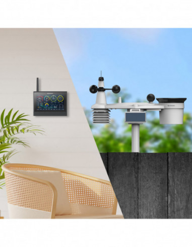 BRESSER 9-in-1 MeteoChamp HD WiFi...