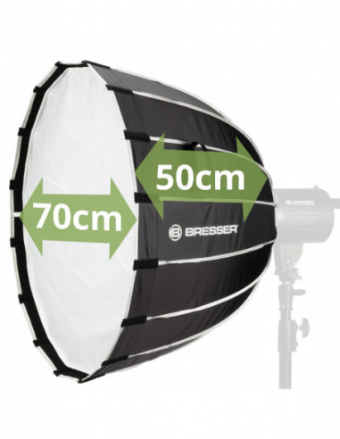 Bresser Quick Parabolic Deep Octa 70cm