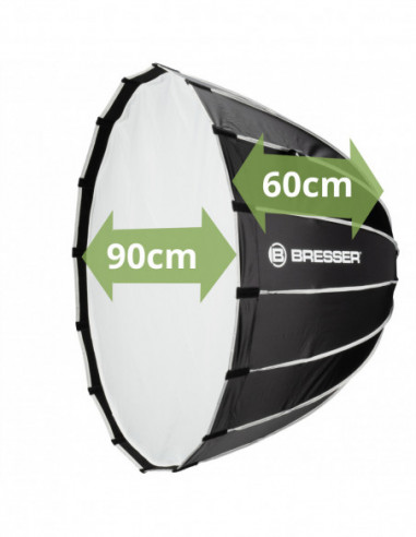 BRESSER Quick Parabolic Deep Octa 90cm