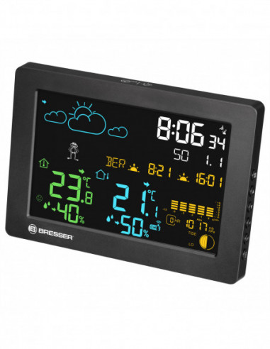 BRESSER MeteoTemp Baro HZ Colour...