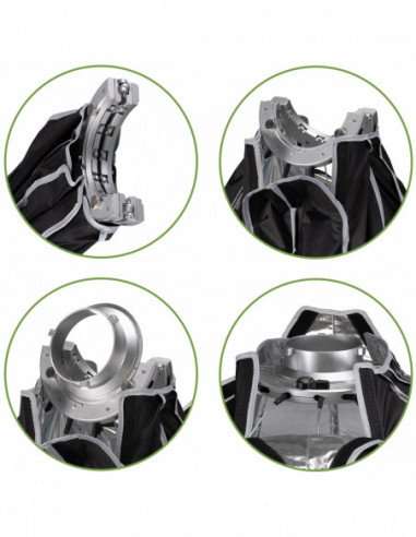 BRESSER Quick Lock 120 Deep Parabolic...