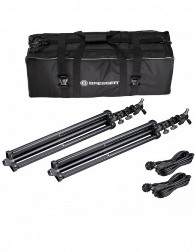 BRESSER BR-180RGB COB LED Light Duo...