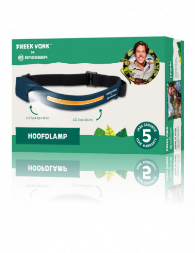 FREEK VONK x BRESSER Headlamp with...