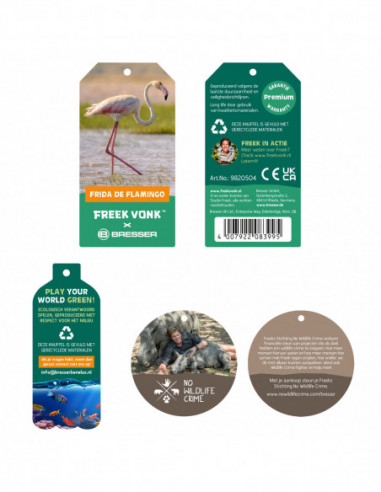 FREEK VONK x BRESSER Frida the Flamingo