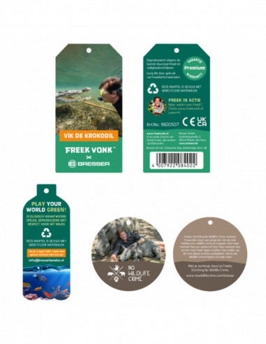 FREEK VONK x BRESSER Vik the Crocodile
