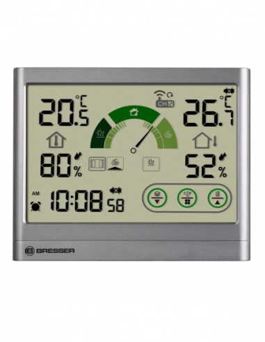 BRESSER Thermo-Hygrometer with...