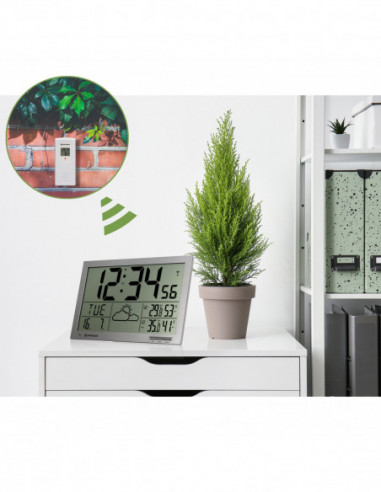 BRESSER MyTime Jumbo LCD Weather Wall...