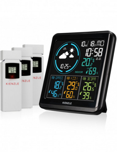 KIENZLE Home Weather Station with 3...