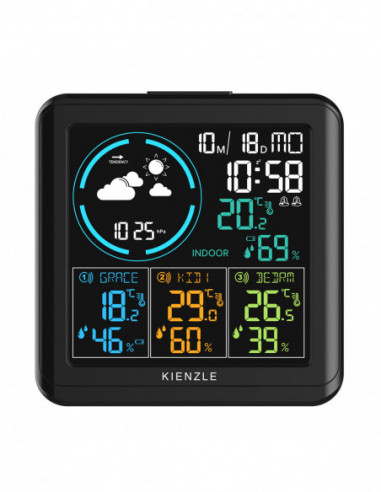 KIENZLE Home Weather Station with 3...