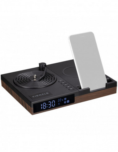 KIENZLE Alarm Clock with Bluetooth...