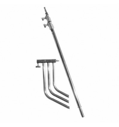 C Stand, vægt 8,5kg, 325cm, der får Avenger 5,5kg til at ligne et sivstrå i vinden, sort eller sølv model, Boom Arm incl St?